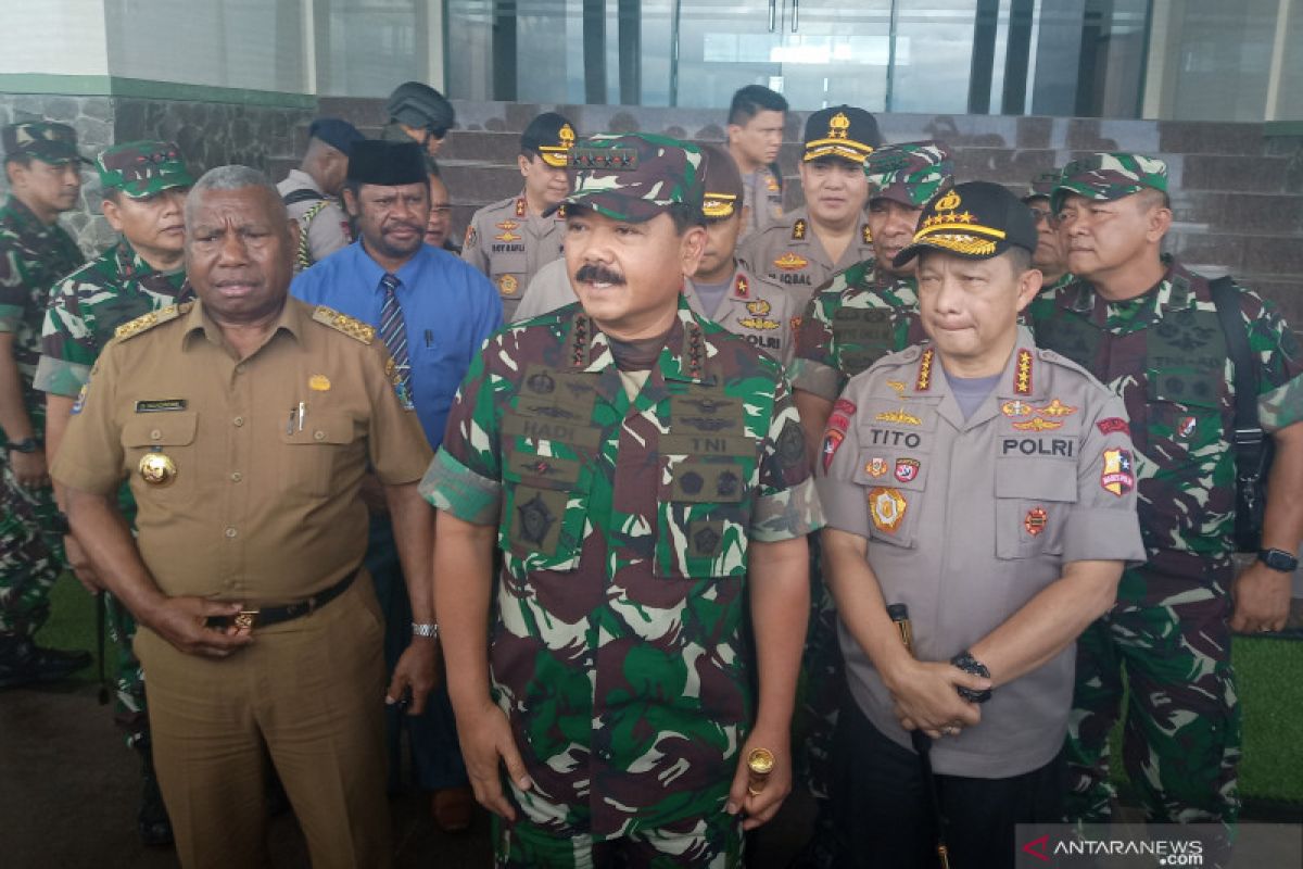 Panglima TNI dan Kapolri agendakan kunjungan ke lima kota di Papua