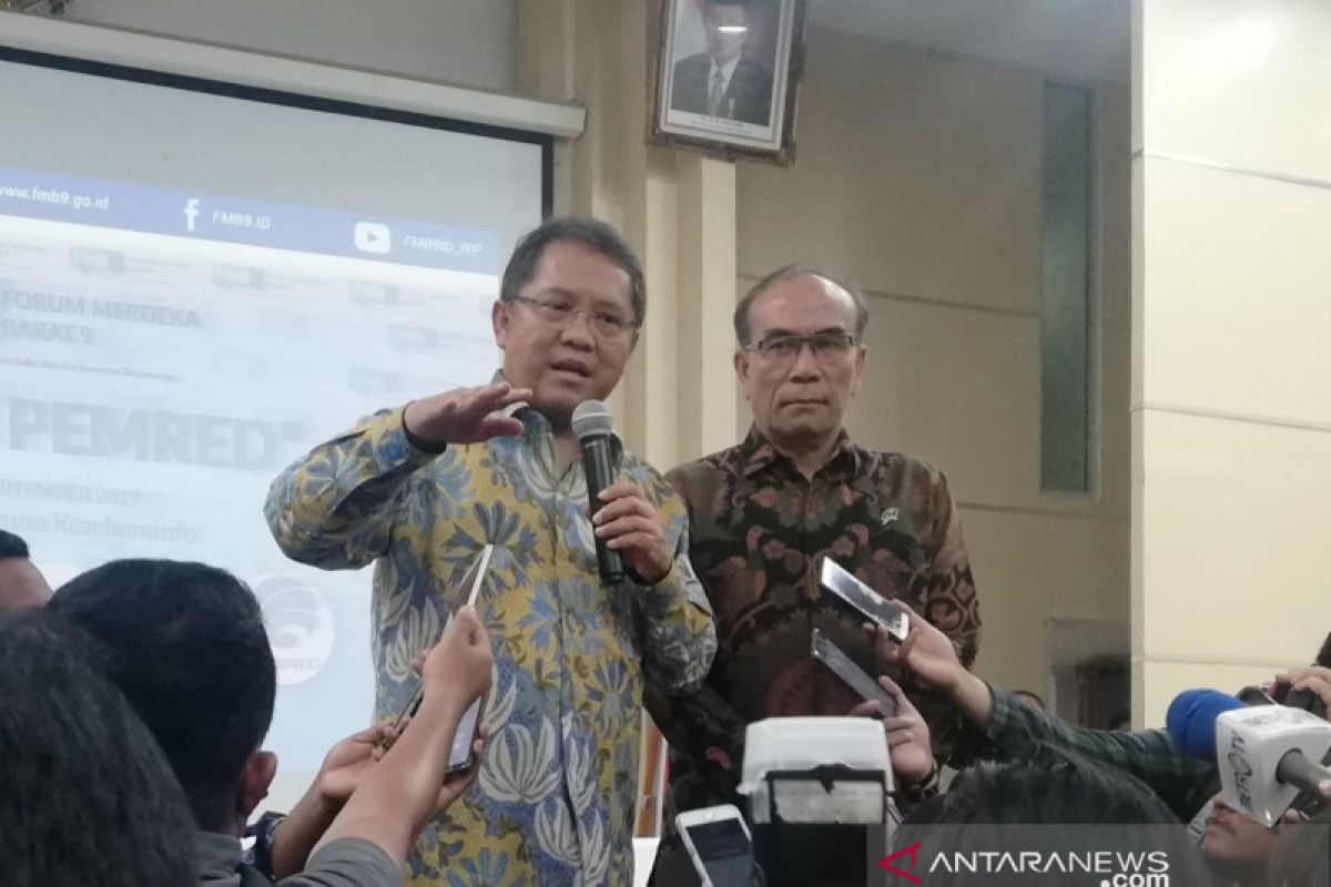 Menkominfo: 555 ribu URL sebarkan hoaks Papua