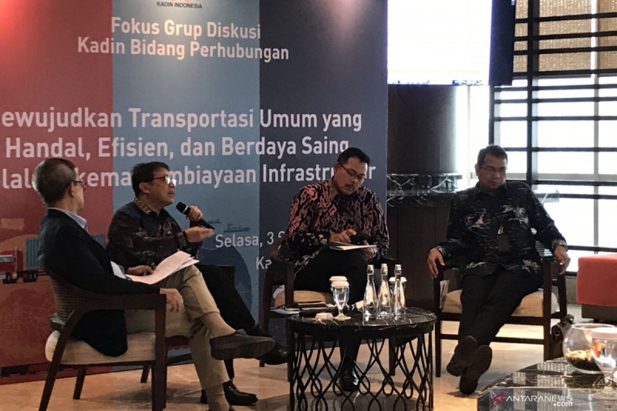 Kadin: Transportasi hadapi ketidakharmonisan kebijakan antarsektor