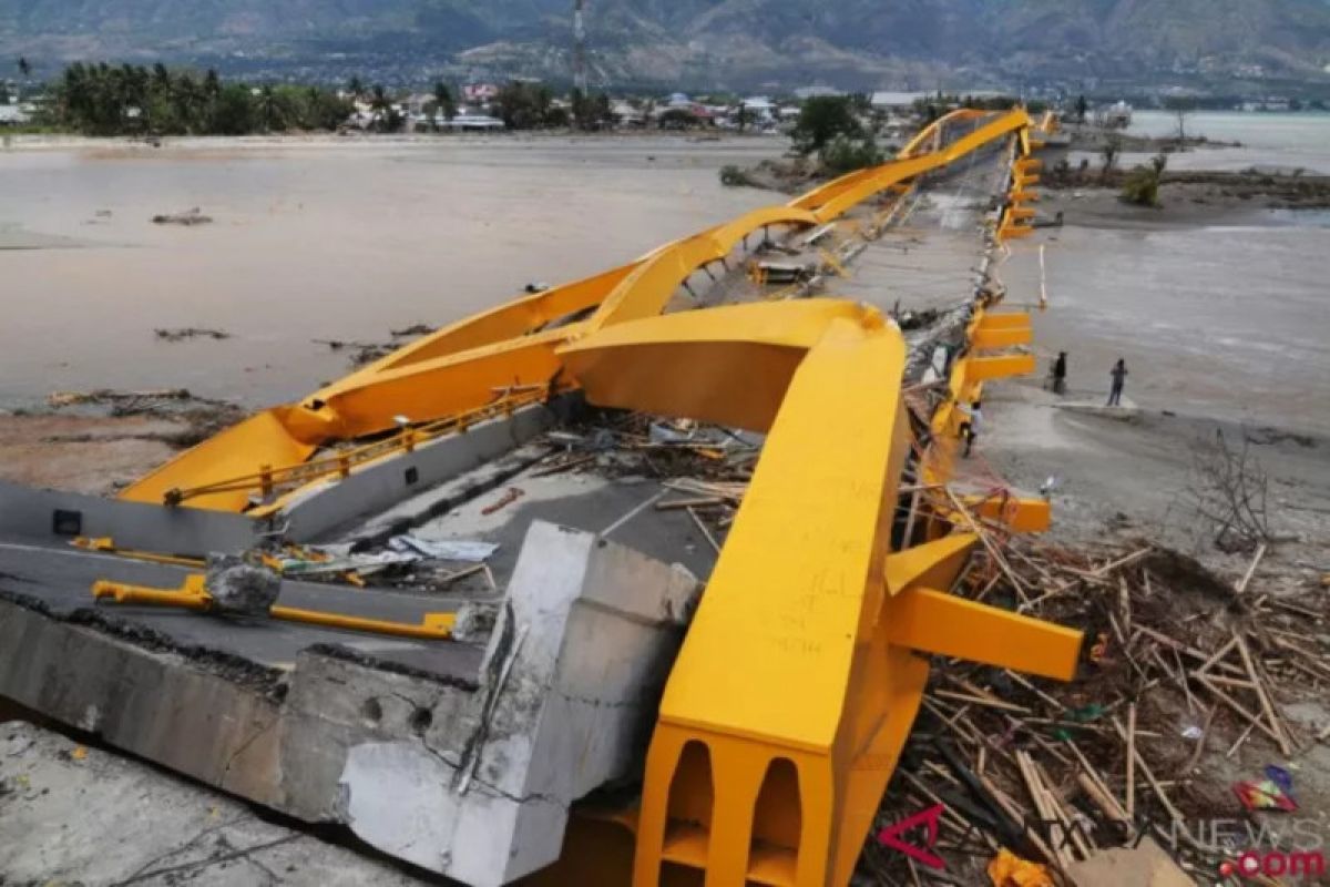 Pemkot tidak bayar bunga utang pembangunan eks Jembatan Palu IV