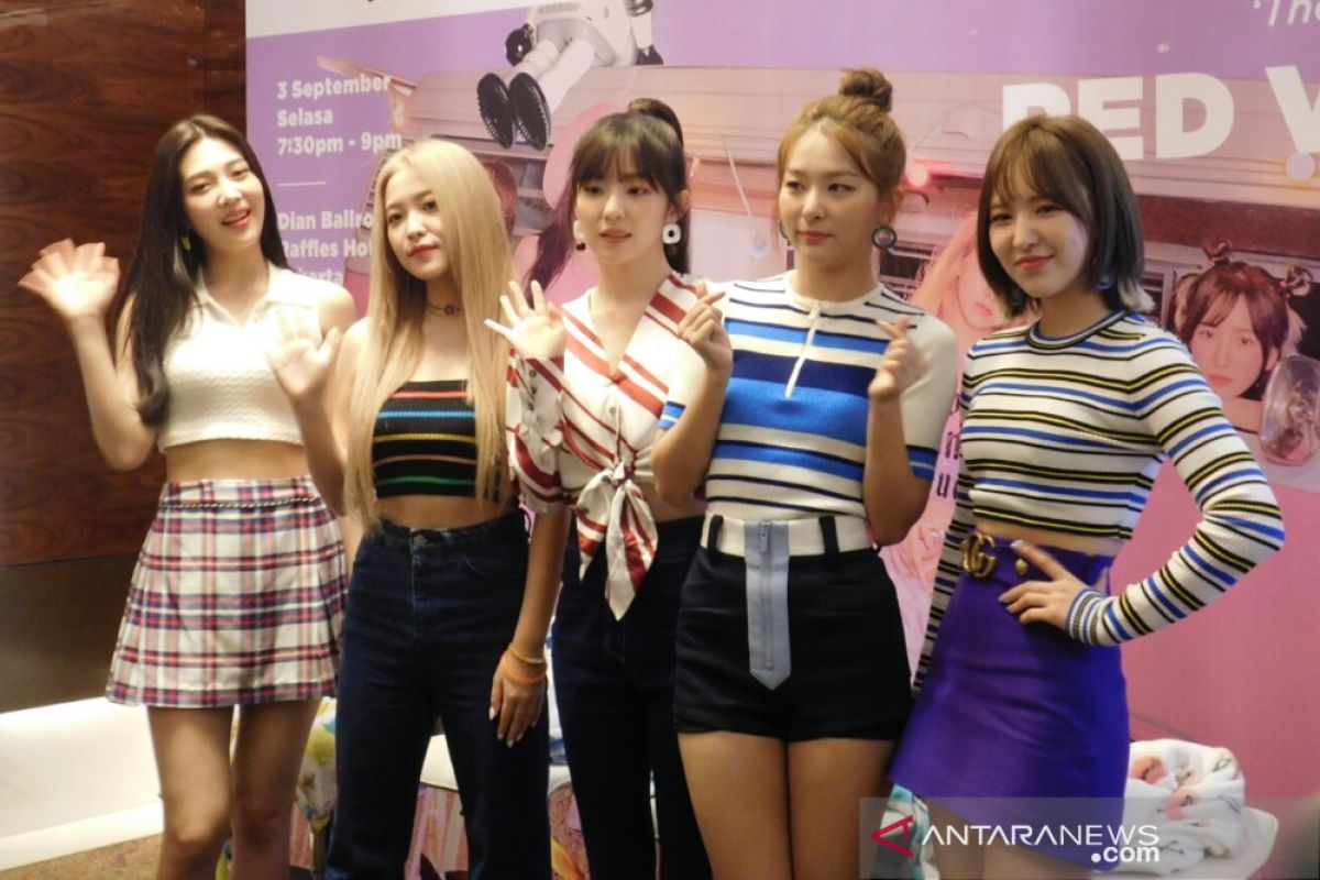 Red Velvet akan beri kejutan saat temu penggemar di Jakarta