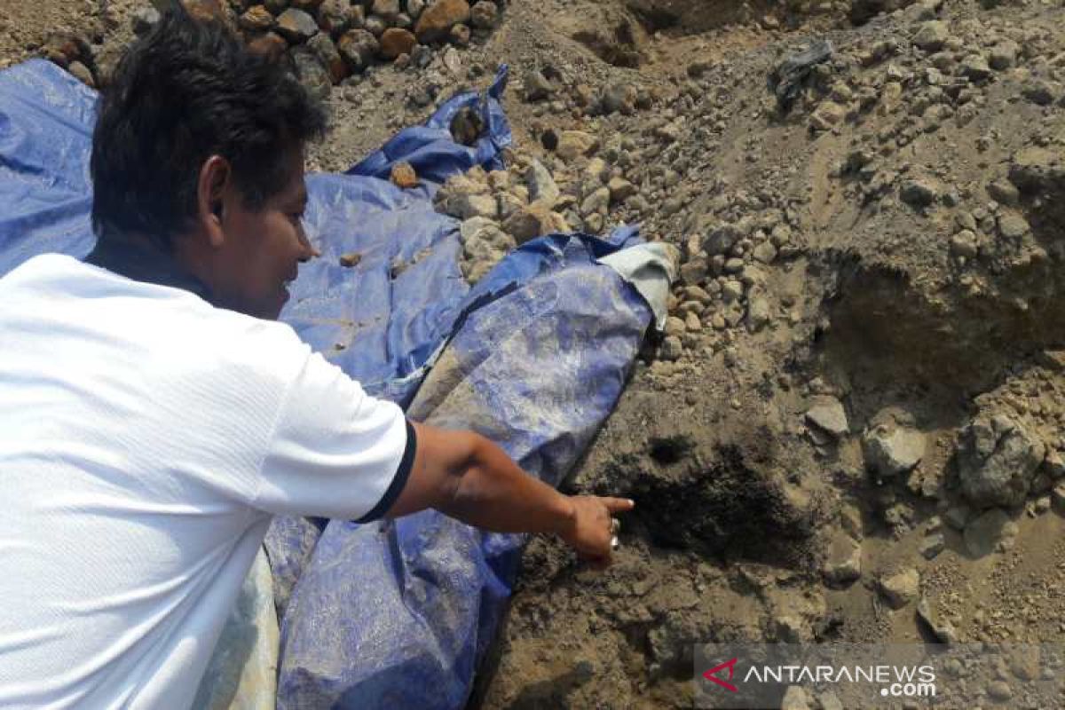 BPCB temukan arang gabah di Liyangan, diduga lumbung padi