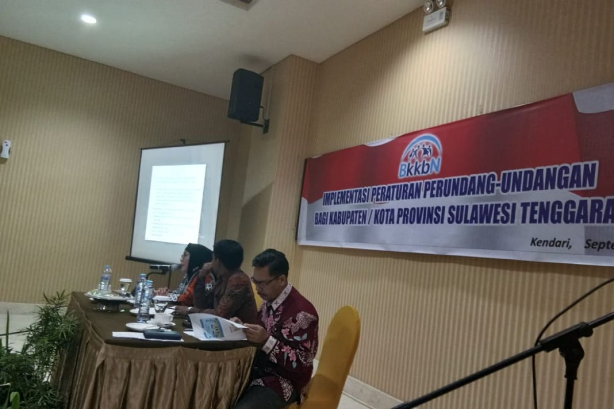 BKKBN Sultra gelar implementasi perundang-undangan terkait program KKBPK