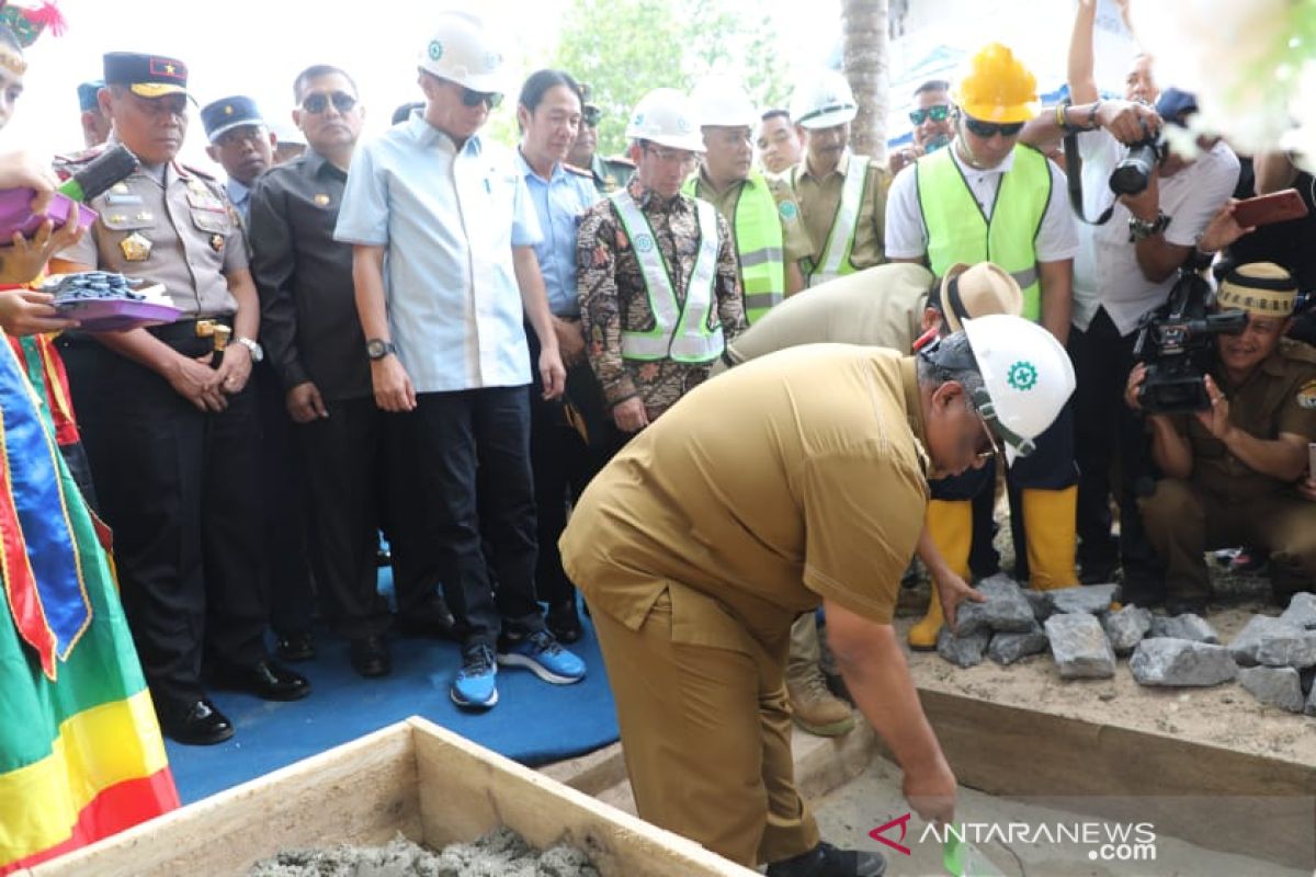 Pembangunan jalan akses pariwisata  Kendari-Toronipa dimulai