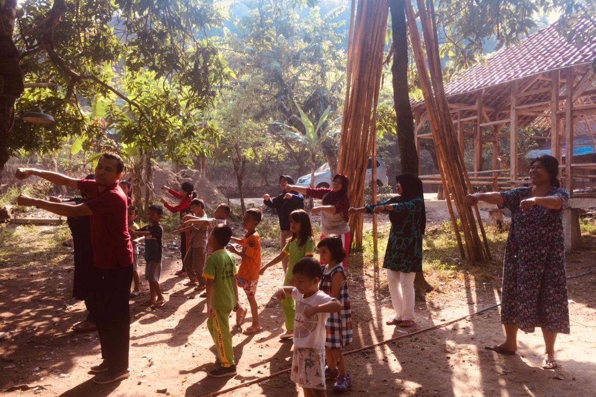 Saung Edukasi Pandali di Lebak suguhkan cerita rakyat