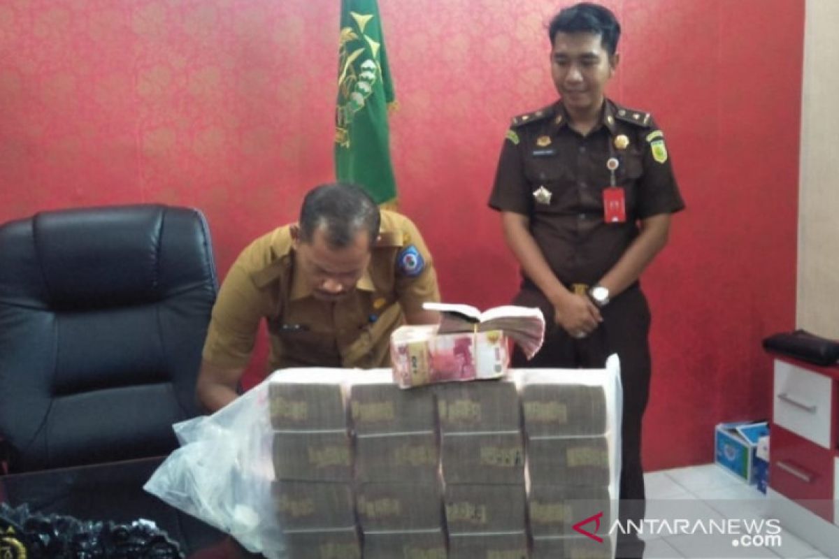 Bangka Selatan terima barang bukti tipikor makan-minum Rp898 juta