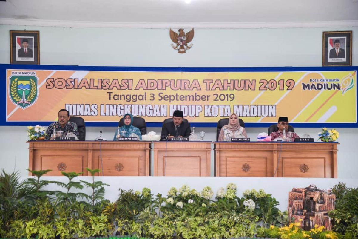 Wali Kota Madiun ajak warganya pertahankan Piala Adipura