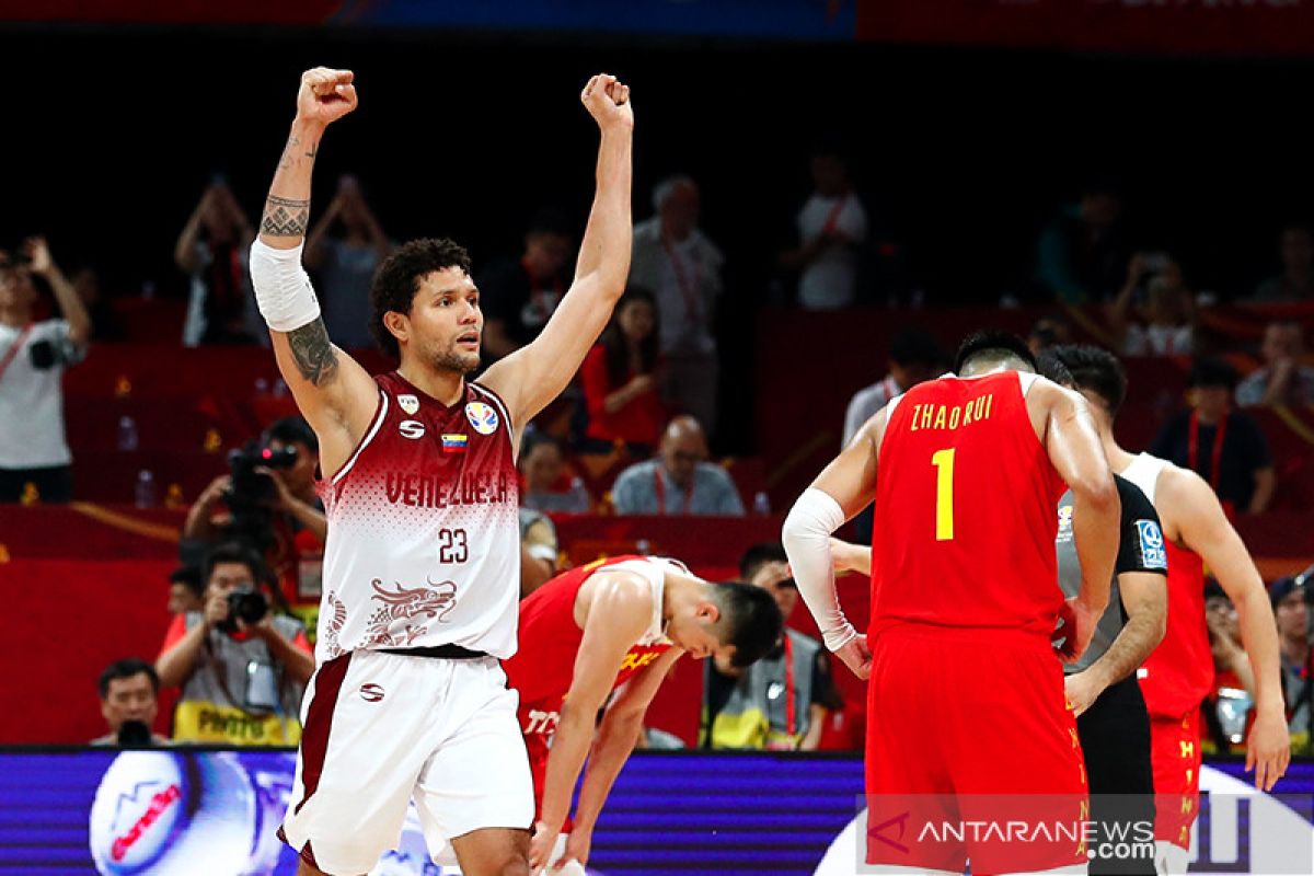 Venezuela pupuskan harapan China melangkah ke babak kedua Piala Dunia FIBA 2019