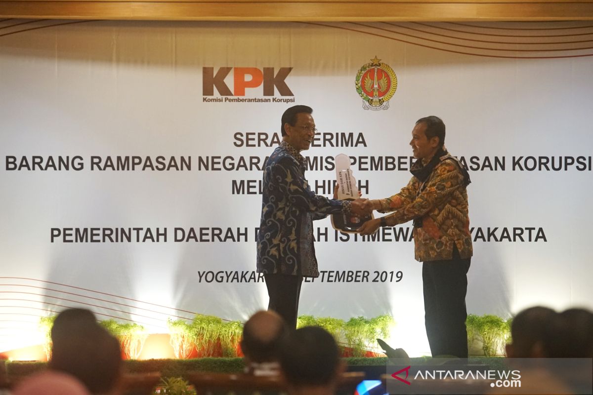 KPK menghibahkan aset rampasan kasus Djoko Susilo kepada Pemda DIY