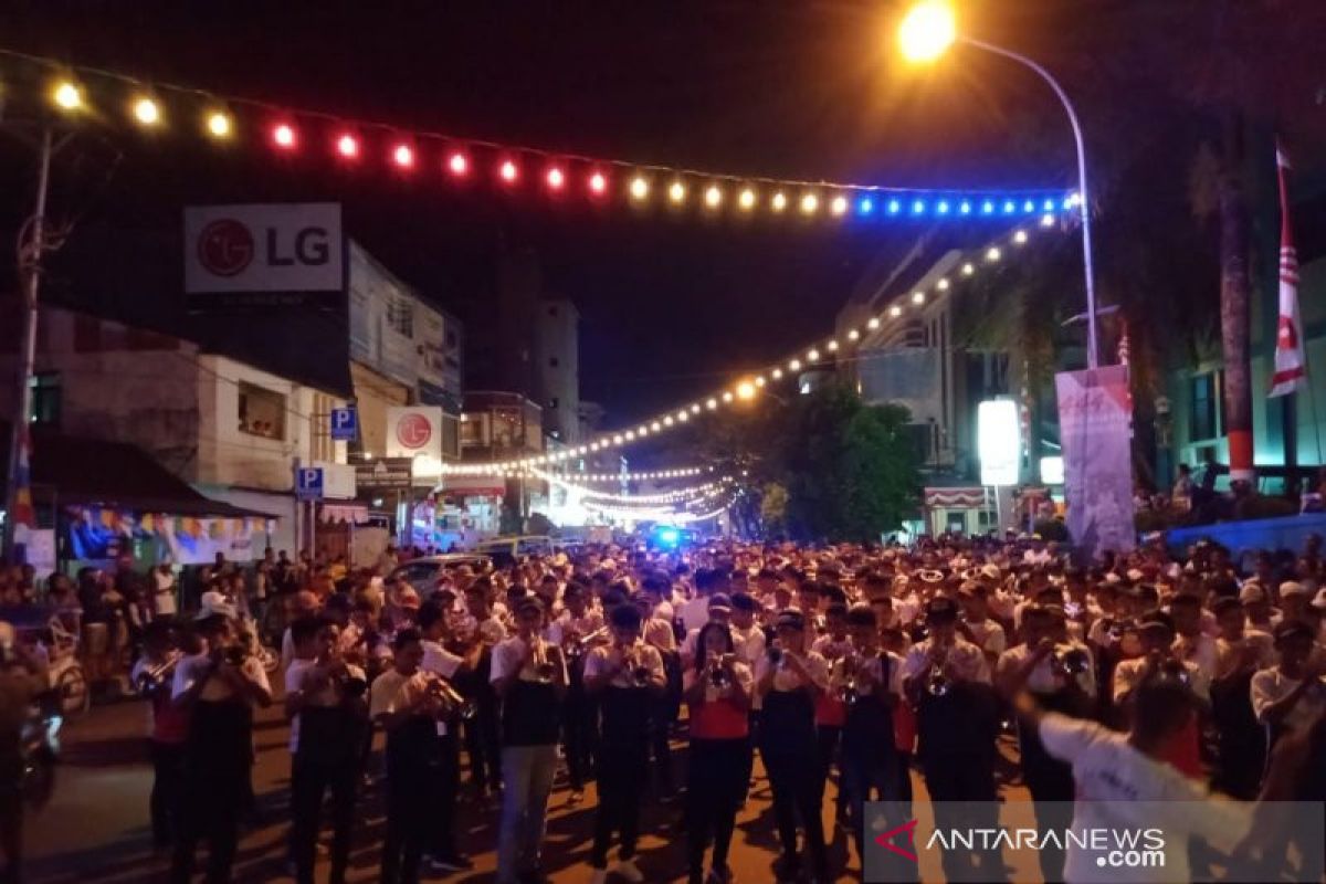 Festival brass meriahkan Ambon pono deng musik