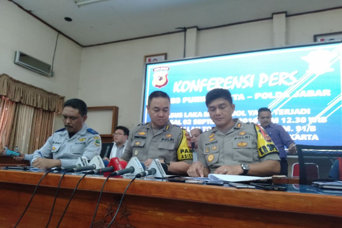 Sopir dump truk, tersangka kecelakaan beruntun Cipularang terancam pidana enam tahun