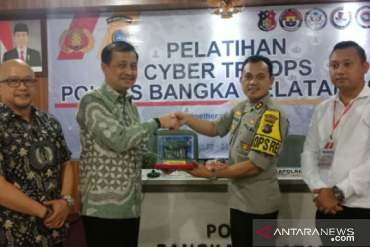 Polres Bangka Selatan gelar pelatihan Cyber Troops