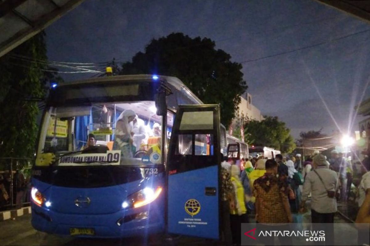 Jamaah haji Sultra gelombang I tiba di Makassar