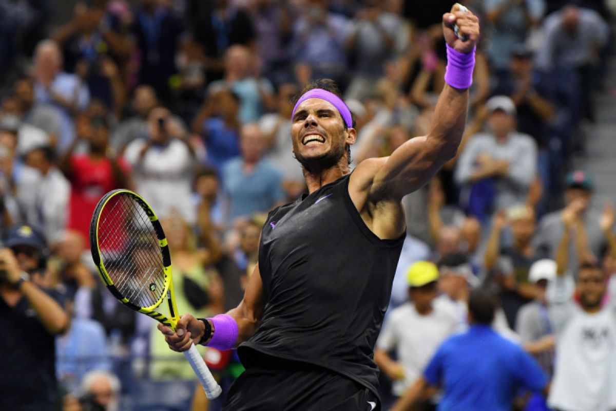 Nadal tantang Medvedev di final US Open  2019