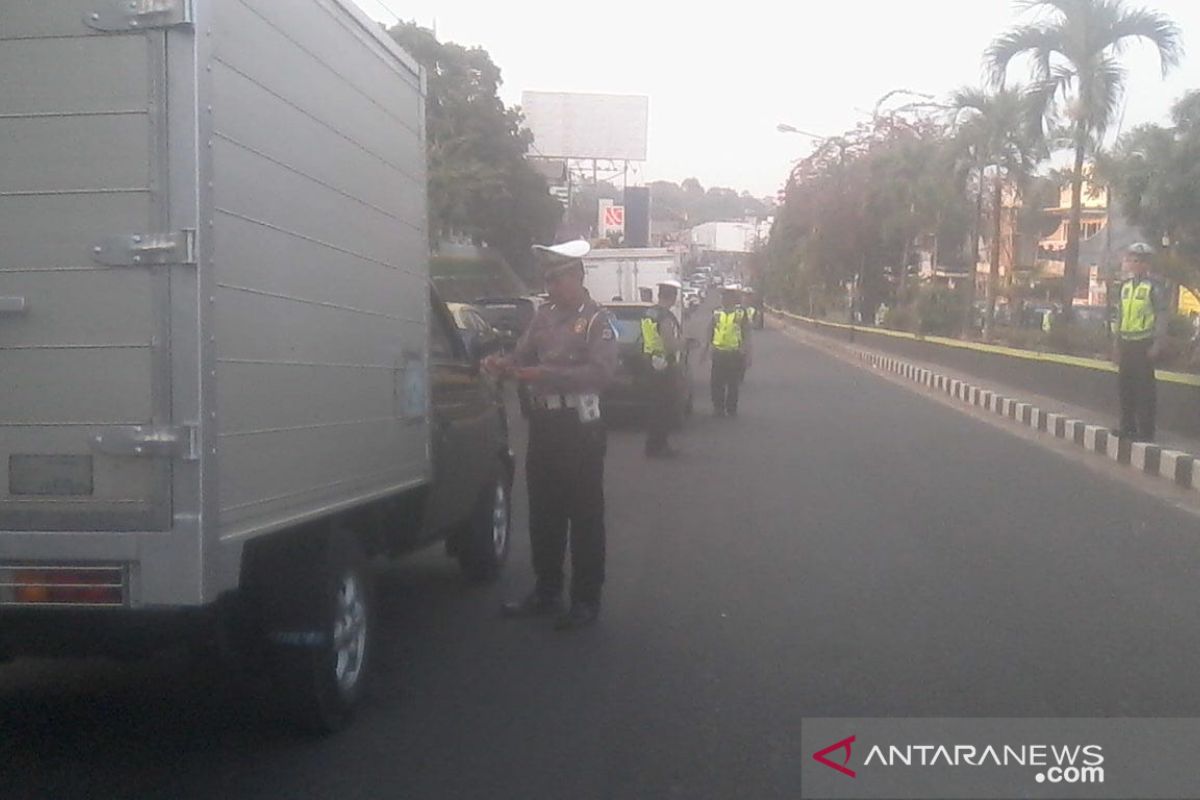Ratusan kendaraan ditilang pada Operasi Patuh Kalimaya di Pandeglang