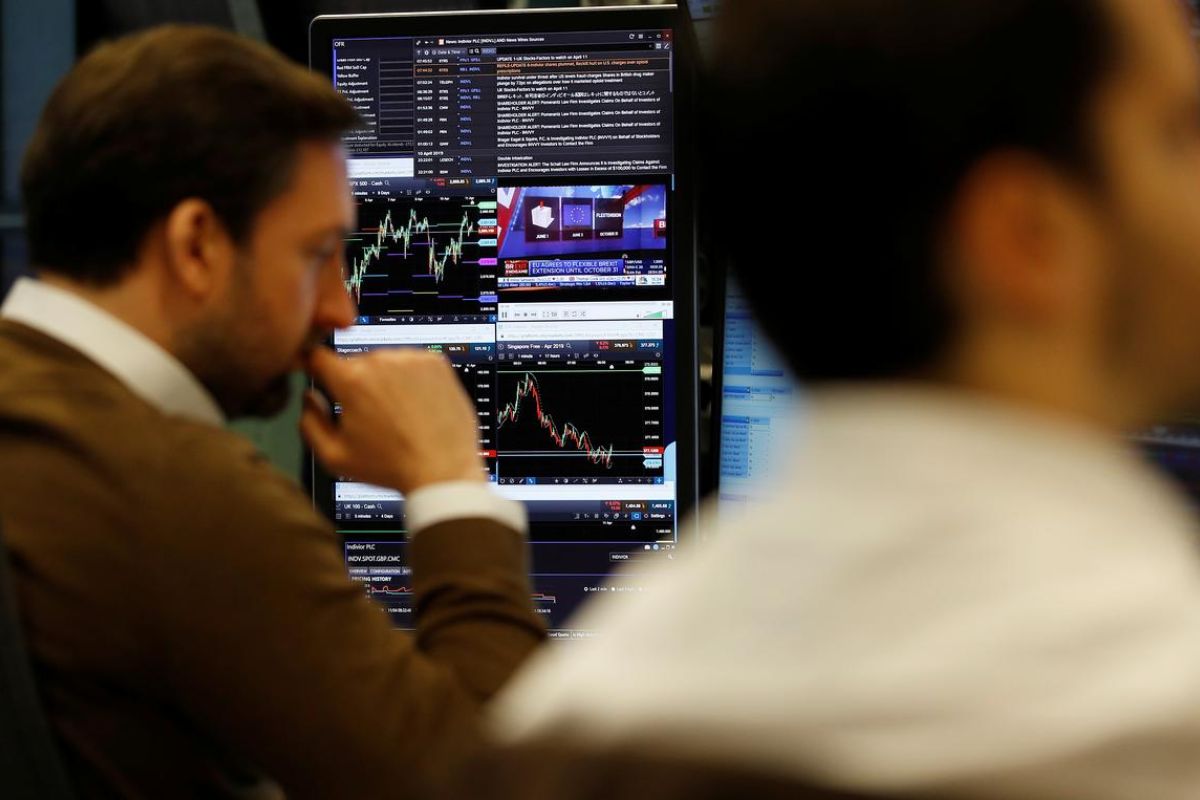 Bursa saham Inggris merosot, Indeks FTSE-100 ditutup turun 0,19 persen