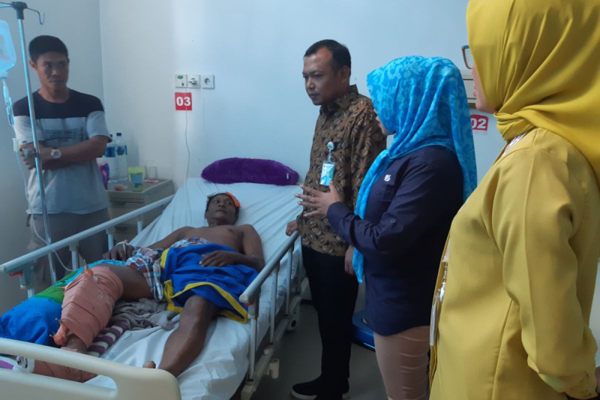 Lapadu, karyawan korban Kecelakaan PT-OSS dapat layanan khusus BPJS Ketenagakerjaan