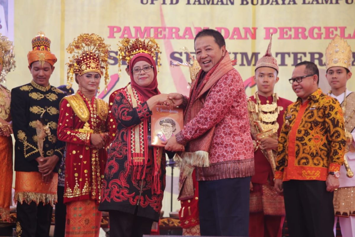 Ada pameran seni se-Sumatera di Lampung, Jambi ikut serta