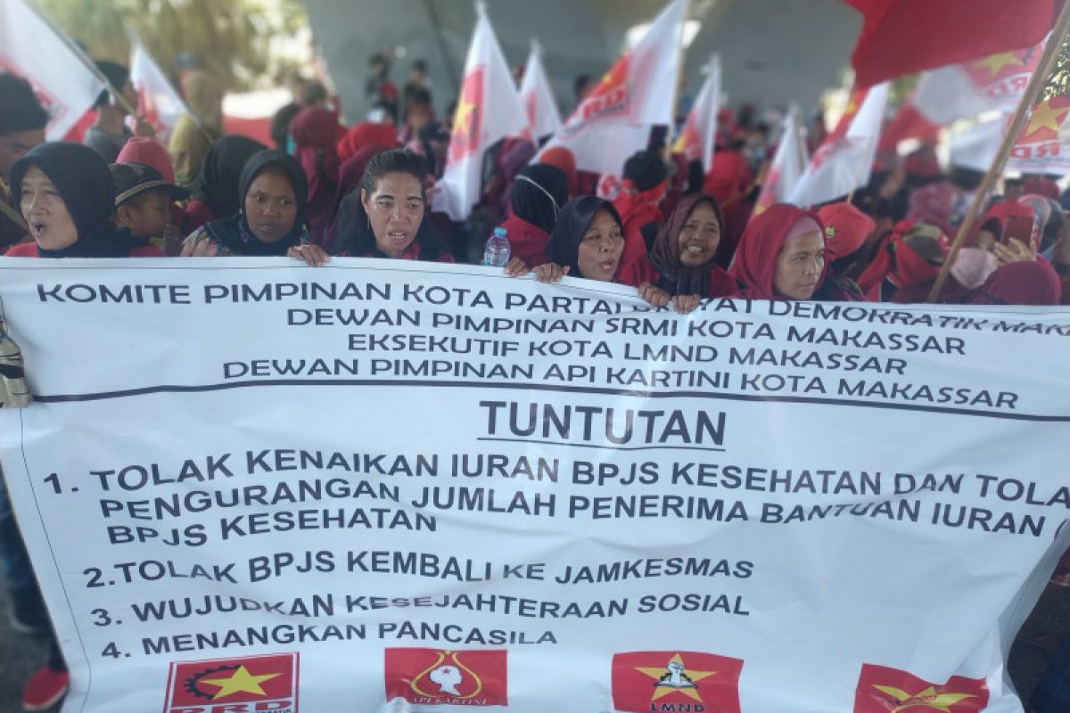 Organisasi masyarakat miskin Makassar tolak kenaikan Iuran BPJS
