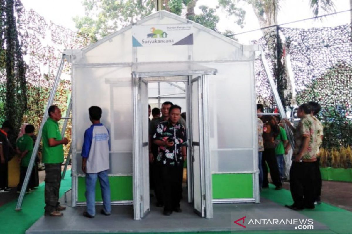 Bogor sering hujan, Korem Suryakancana luncurkan rumah pengering