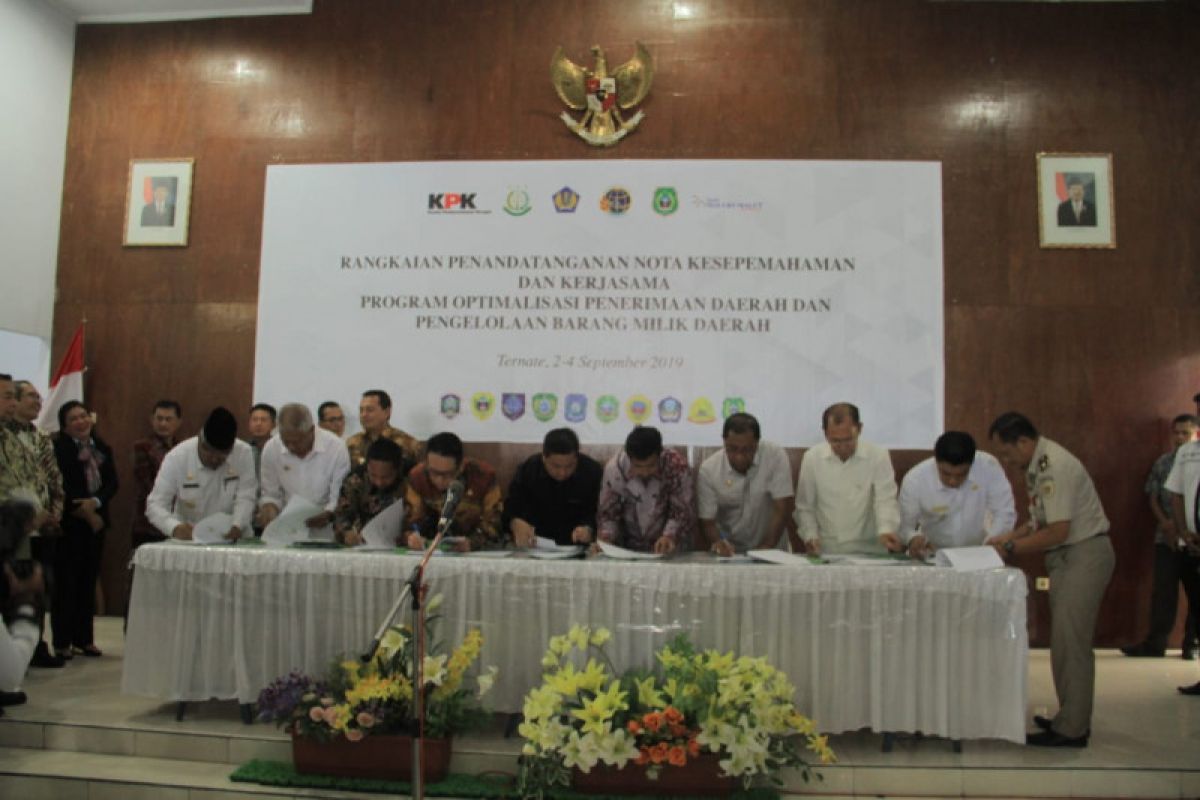 Pimpinan KPK hadiri MoU optimalisasi penerimaan daerah di Malut