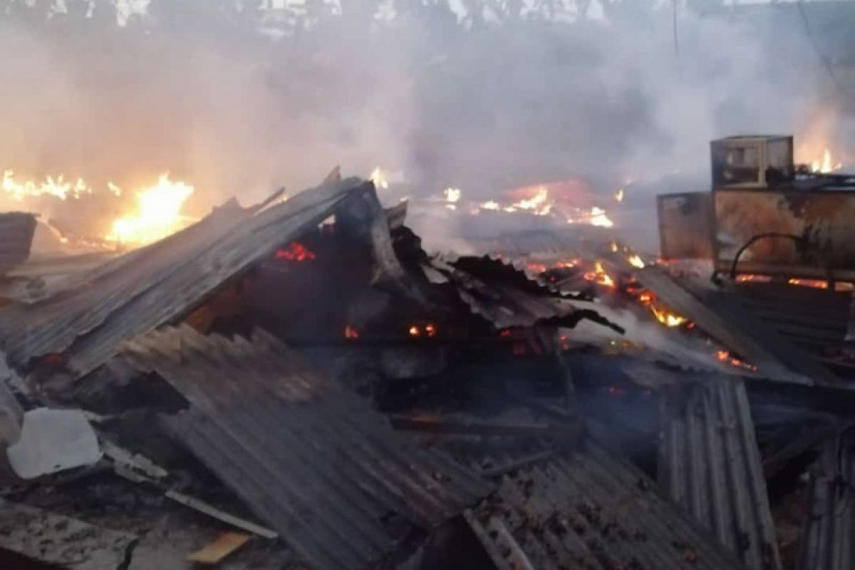 Api ludeskan 11 rumah di Kecamatan Kaliawi