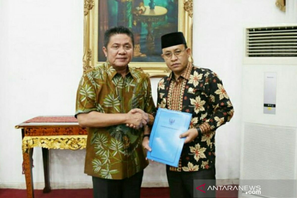 Gubernur Sumsel resmi angkat Wakil Bupati Muaraenim jadi Plh