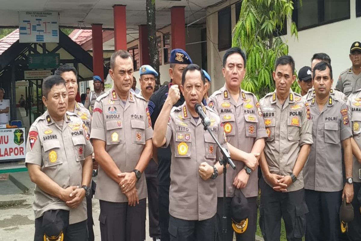 Kapolri sebut tiga pihak ini dibalik demo anarkis