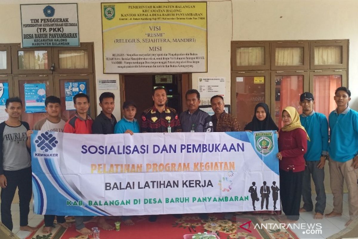 BLK Balangan tingkatkan SDM pemerintah desa