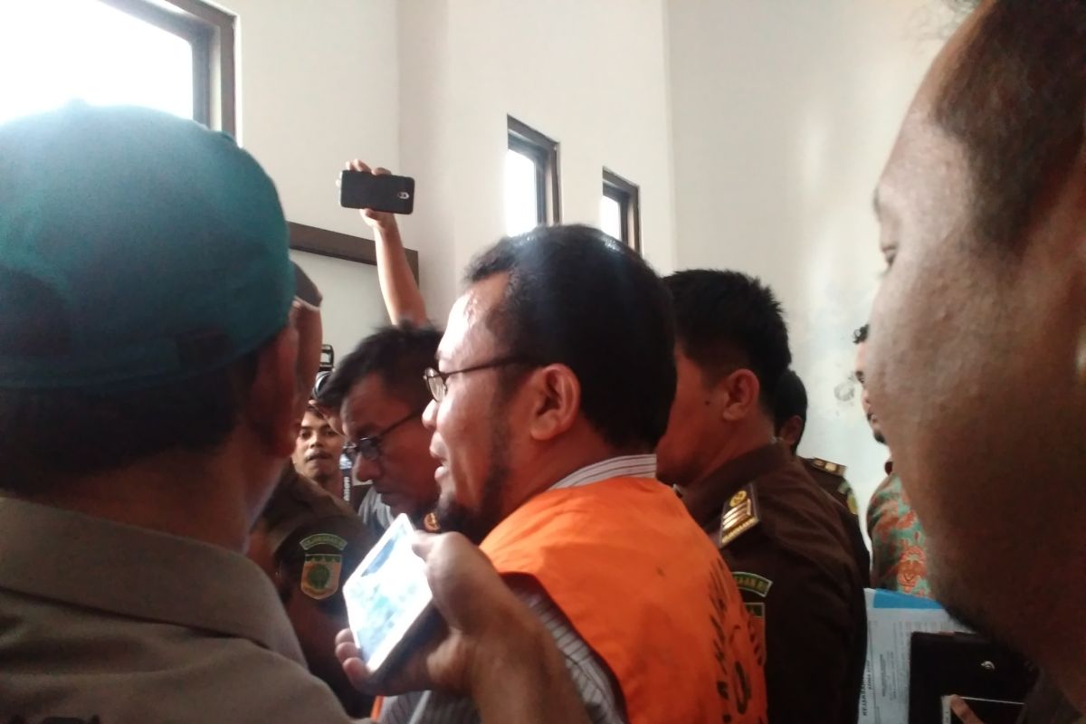 Mantan Wali Kota Sabang  Zulkifli H Adam ditahan di Rutan Kahju