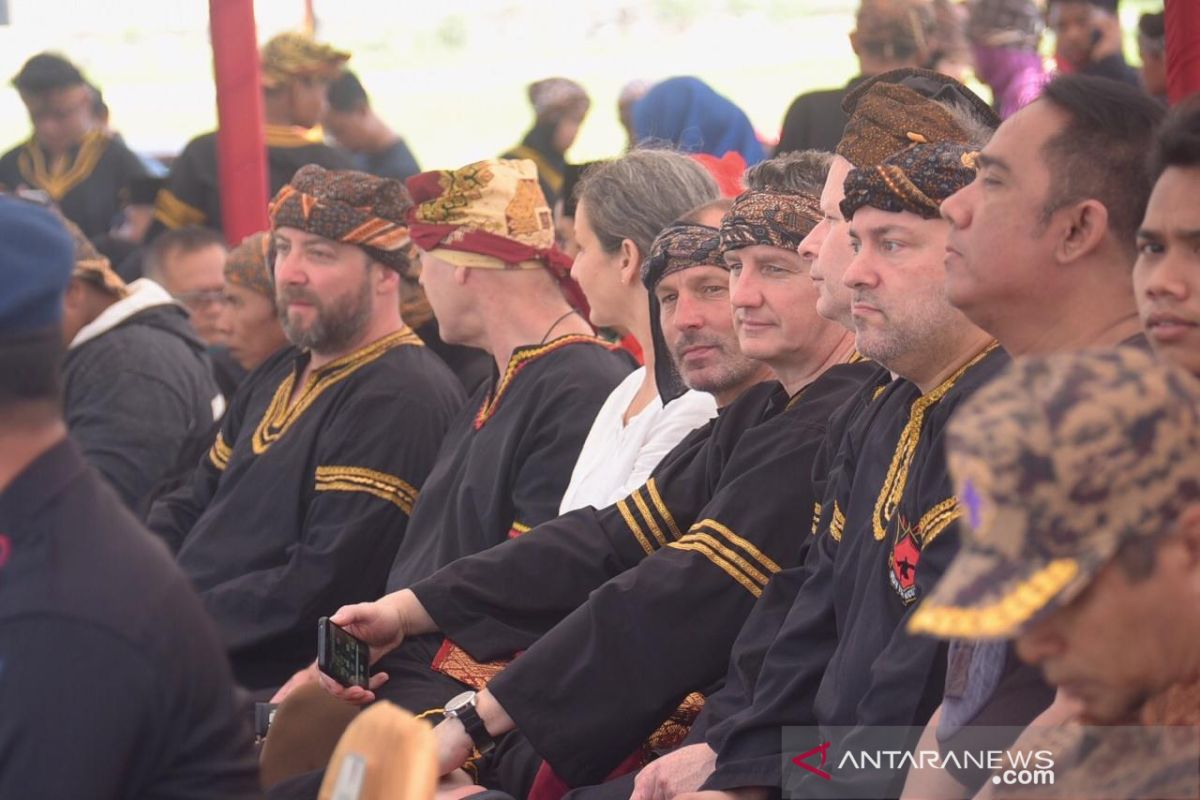 Pesilat MSR nikmati "city tour" hari terakhir di Kota Padang Panjang