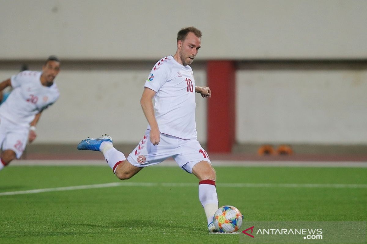 Denmark hancurkan Gibraltar dan Irlandia tak terkalahkan di kualifikasi Piala Eropa