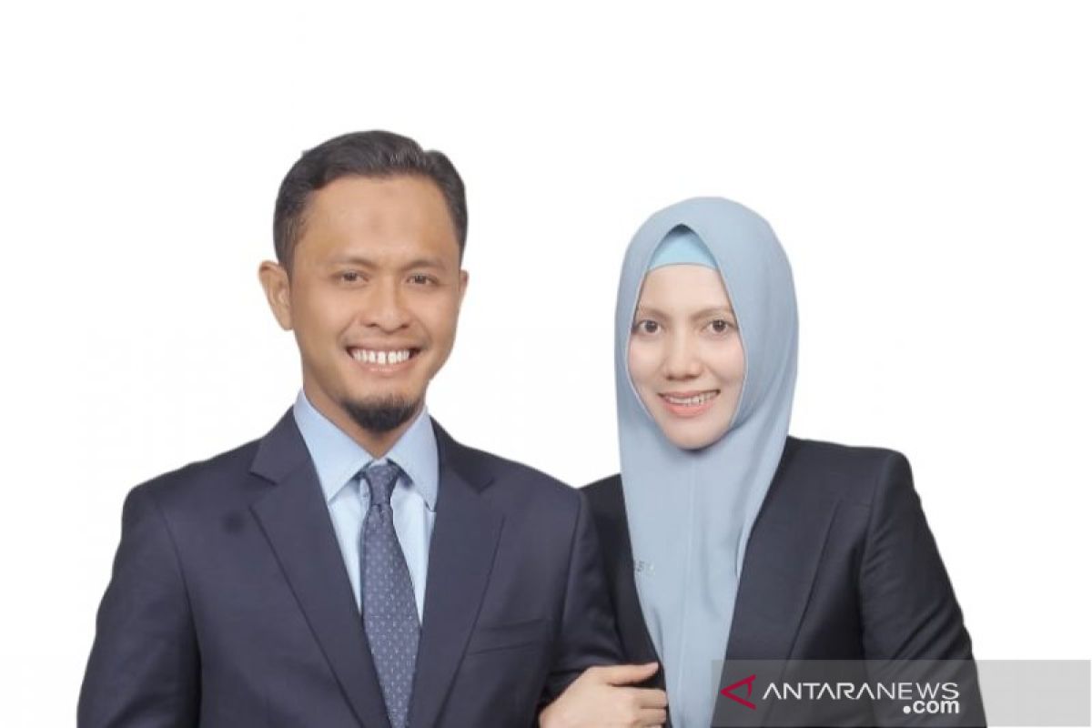 Pasangan suami istri  dilantik jadi anggota DPRD dari partai  berbeda