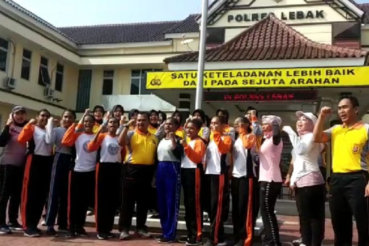 Siswa asal Papua di SMA 1 Rangkasbitung gelar deklarasi Cinta Papua