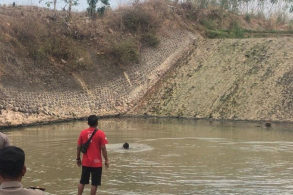 Tiga pekerja proyek tewas tenggelam di Dam Wates Madiun