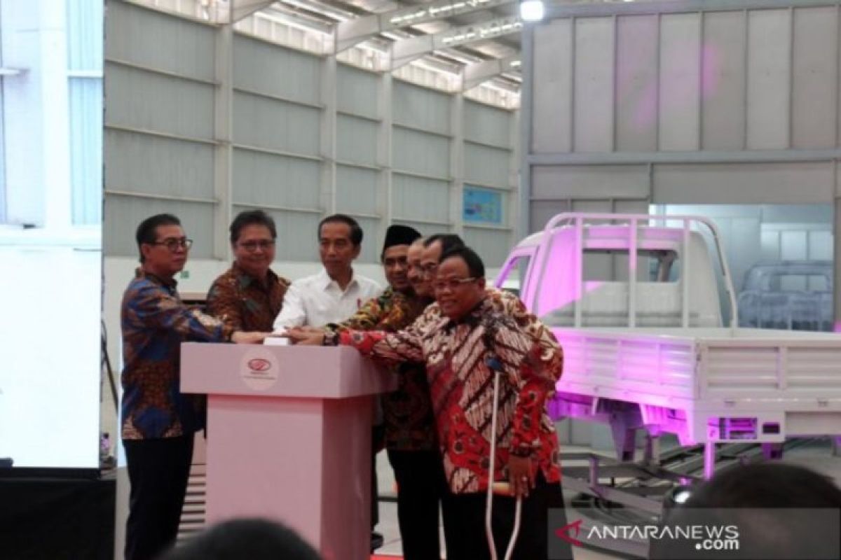 Peresmian pabrik Esemka Boyolali oleh Presiden Jokowi