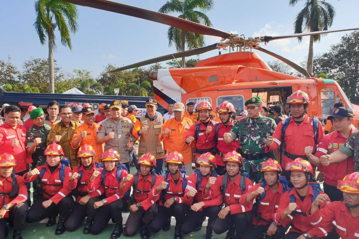 BPBD Sumsel maksimalkan tujuh helikopter atasi karhutla