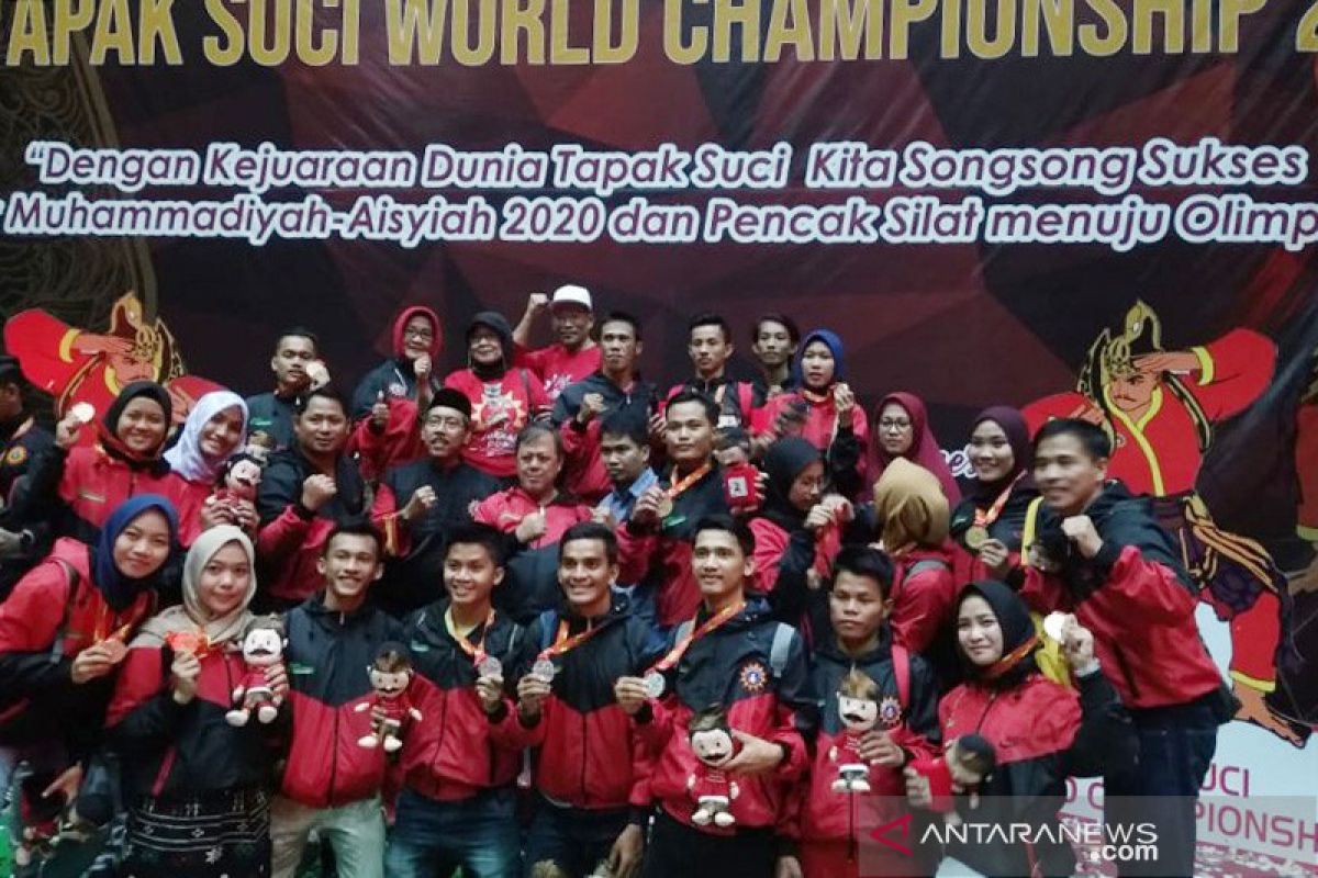 Atlet Musi Banyuasin meraih emas Kejuaraan Dunia Tapak Suci