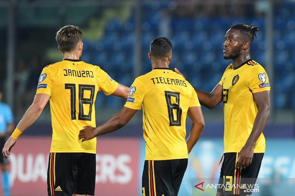 Belgia jebol empat gol ke San Marino