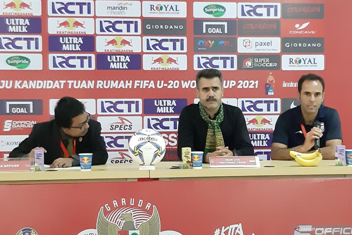 Pelatih timnas U-19 Iran belum puas meski taklukkan Indonesia