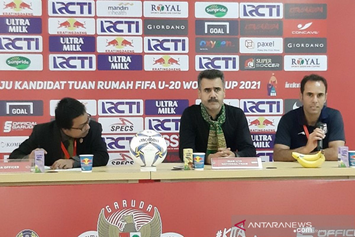 Pelatih U-19 Iran belum puas meski taklukkan Indonesia