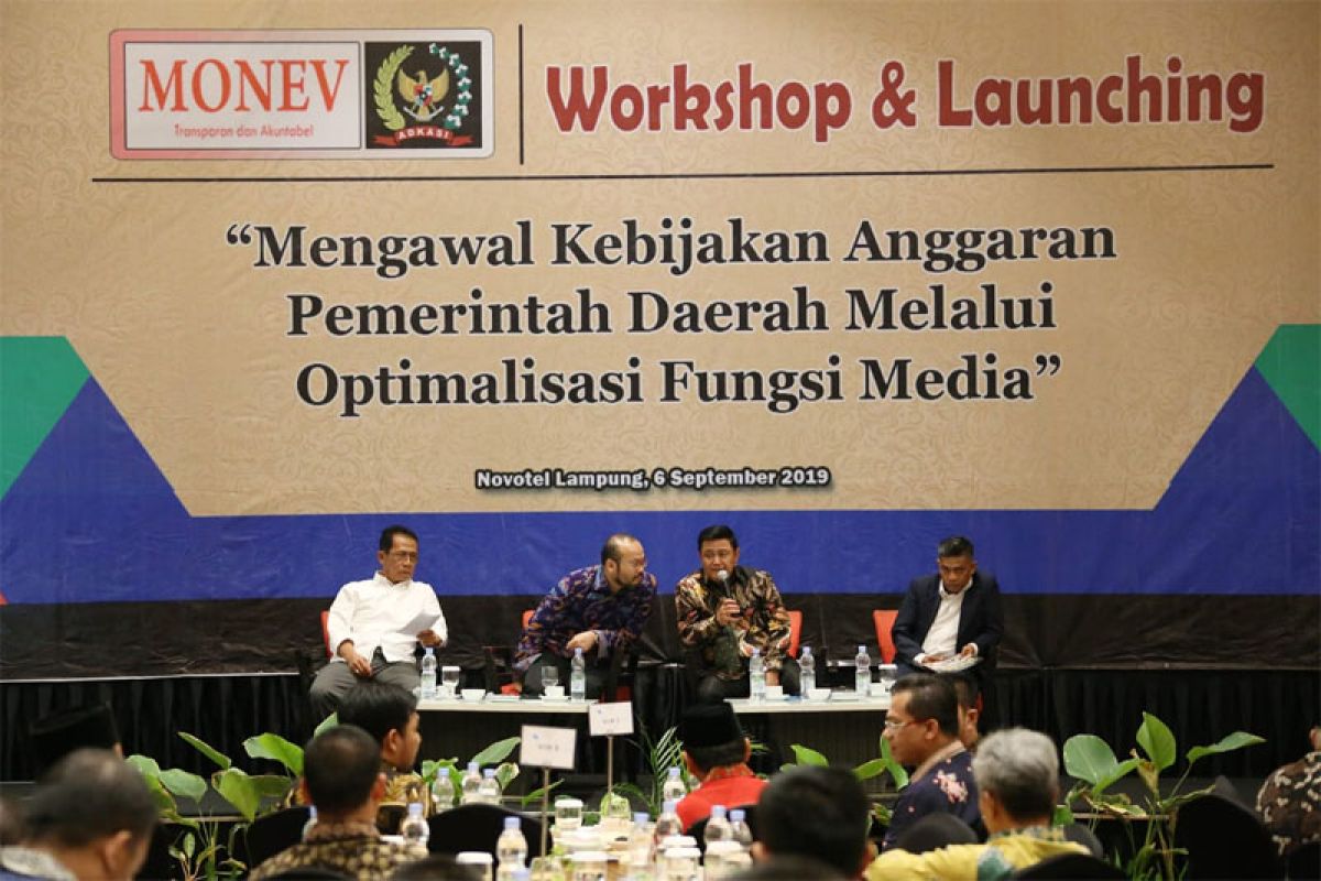 Lampung Kawal Kebijakan Anggaran Pemerintah Daerah Melalui Optimalisasi Fungsi Media