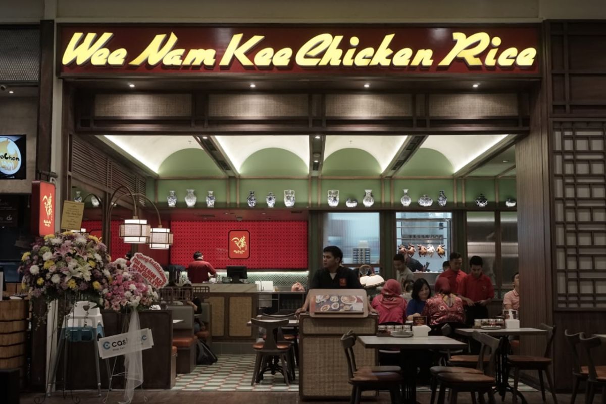 Restoran nasi ayam hainan, Wee Nam Kee buka dua cabang di Jakarta