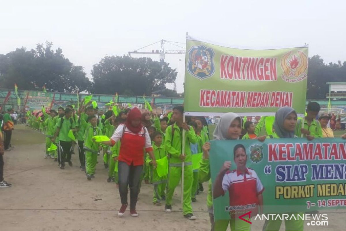 Wali Kota Medan buka Porkot XI