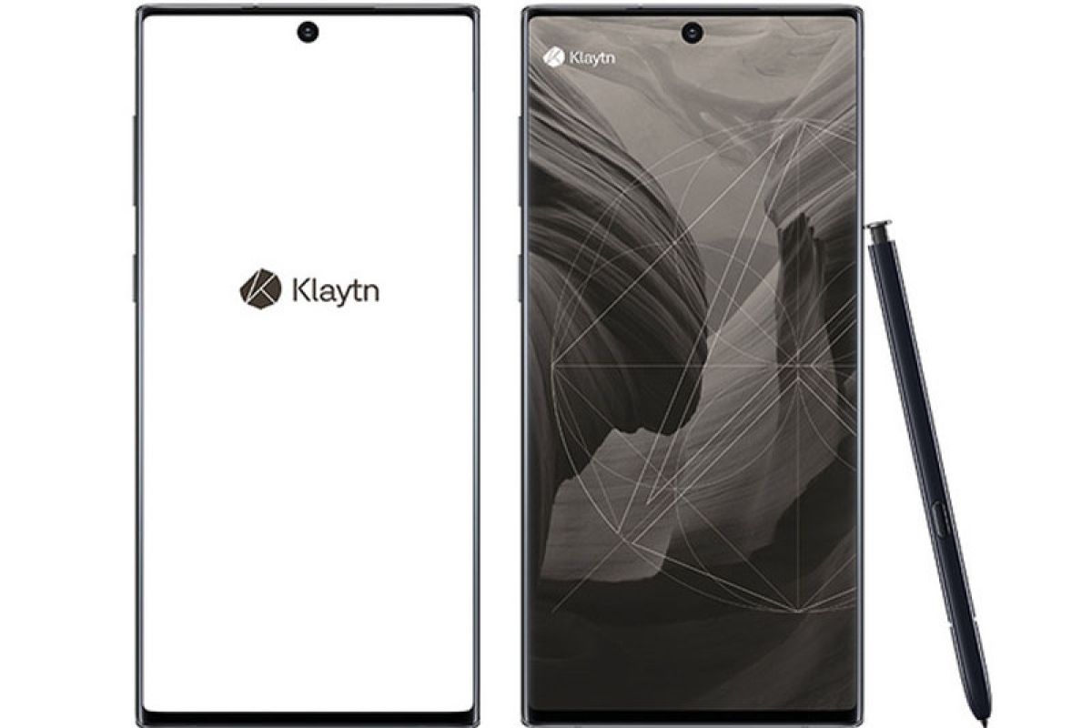 Ponsel blockchain KlaytnPhone mirip Samsung Galaxy Note 10
