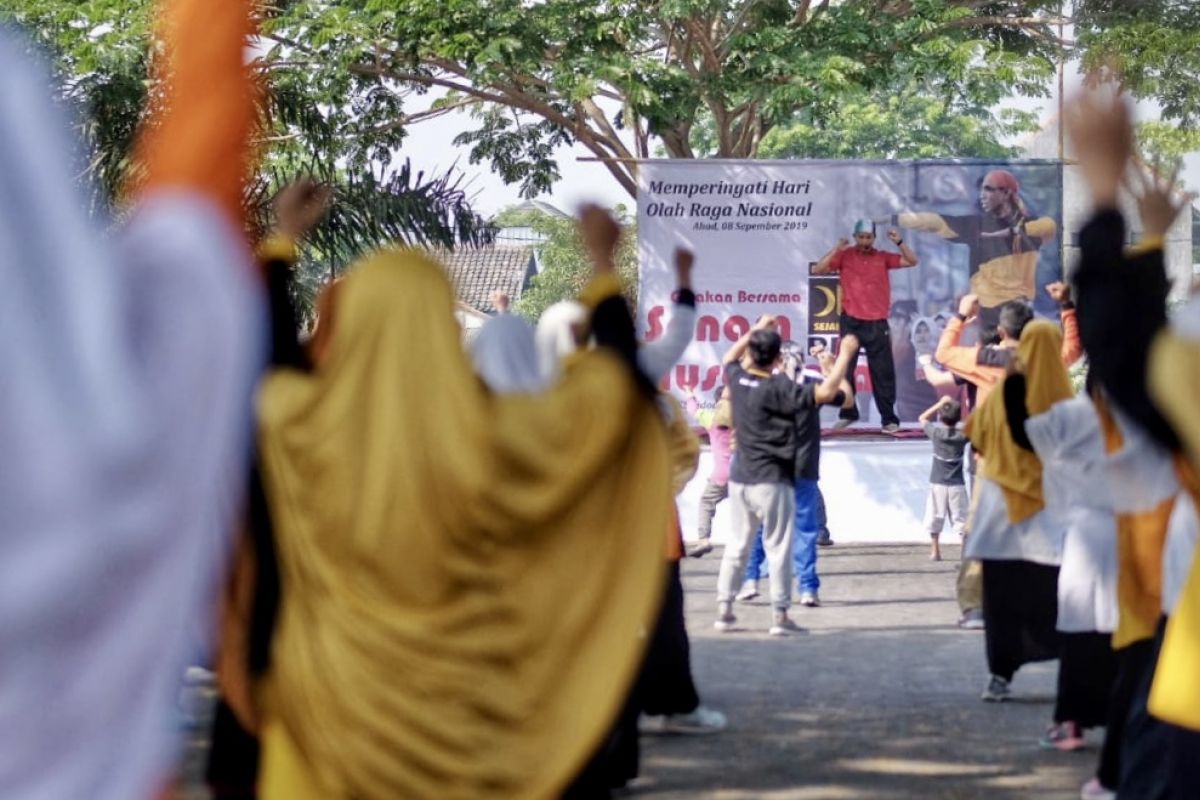 Peringati Haornas, PKS Jatim Senam Nusantara ingatkan kebhinnekaan