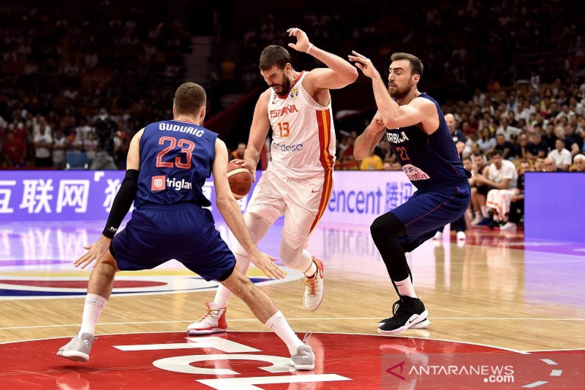 Spanyol redam Serbia, paksa Jokic cs telan kekalahan perdana