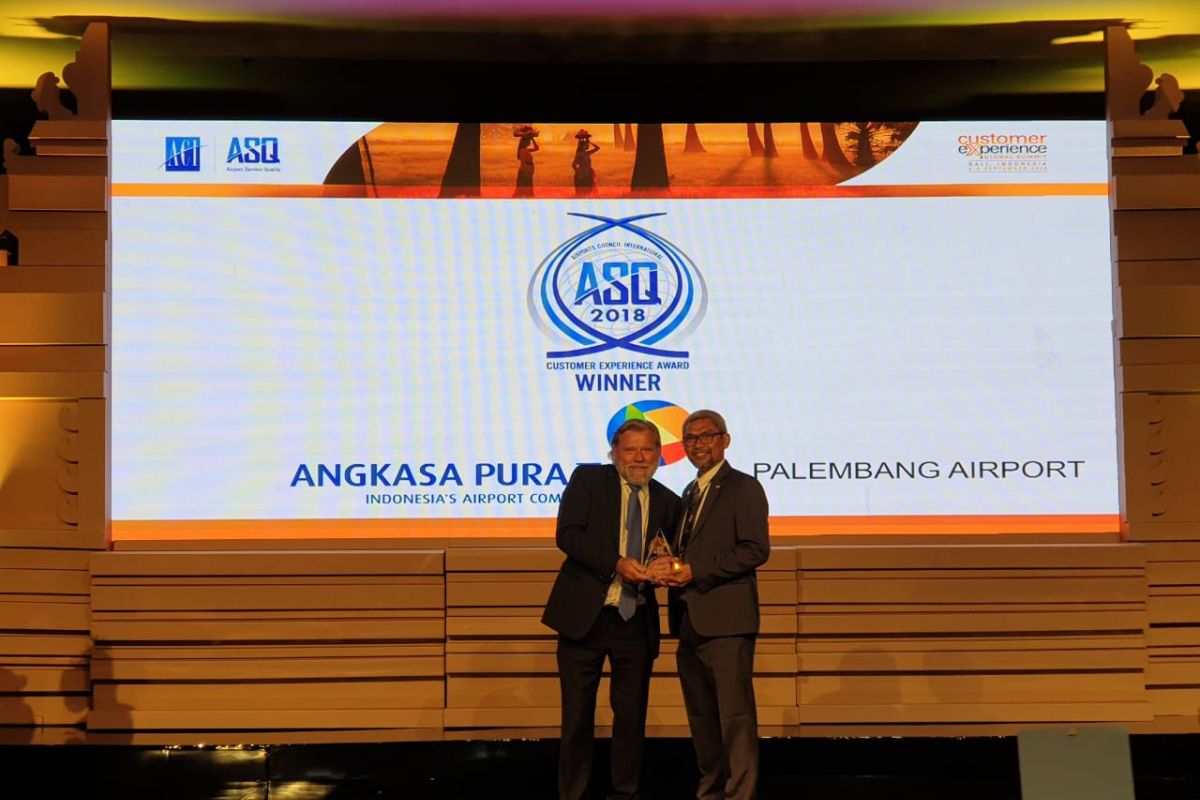 Bandara SMB II Palembang raih empat penghargaan internasional