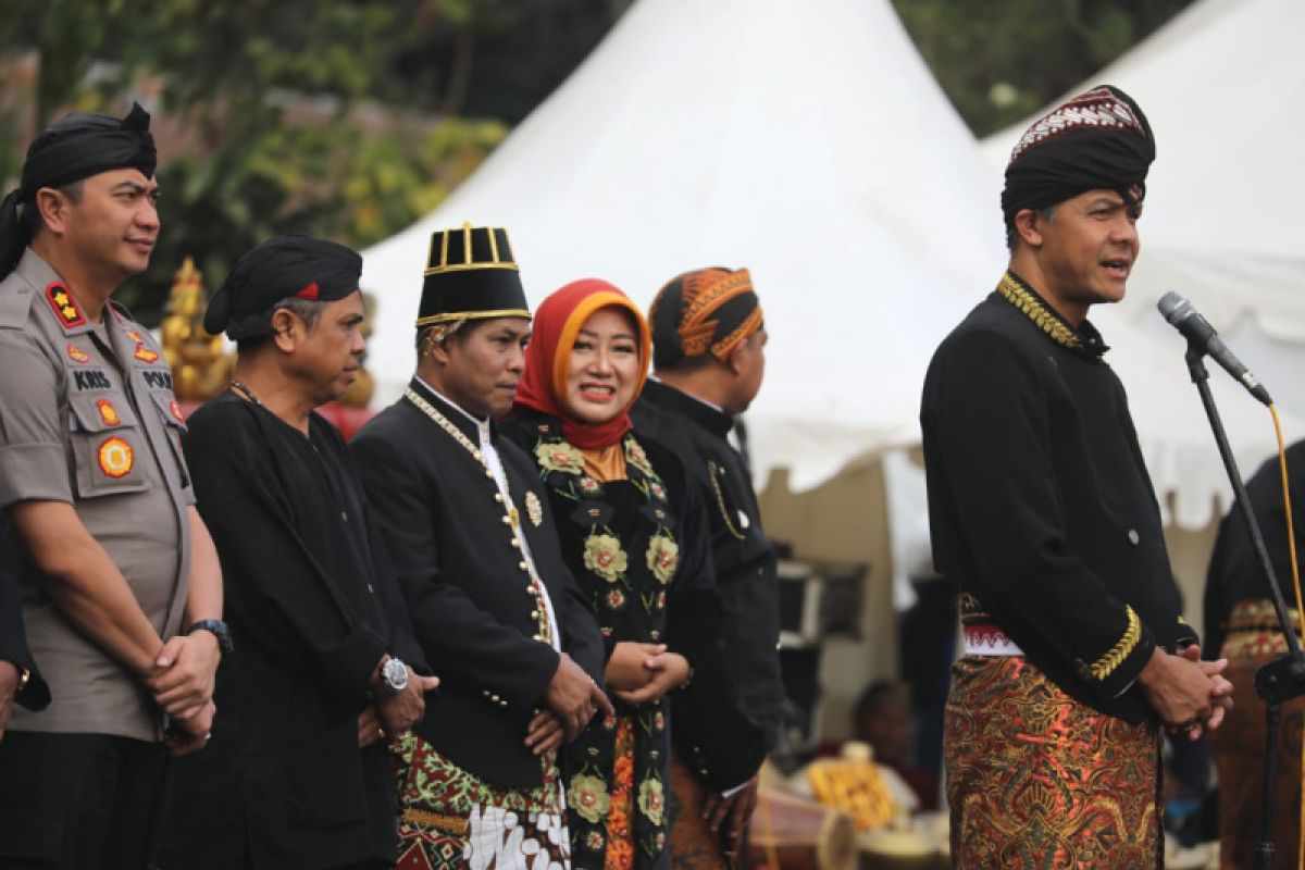 Ganjar meriahkan Festival Wong Gunung di Pemalang