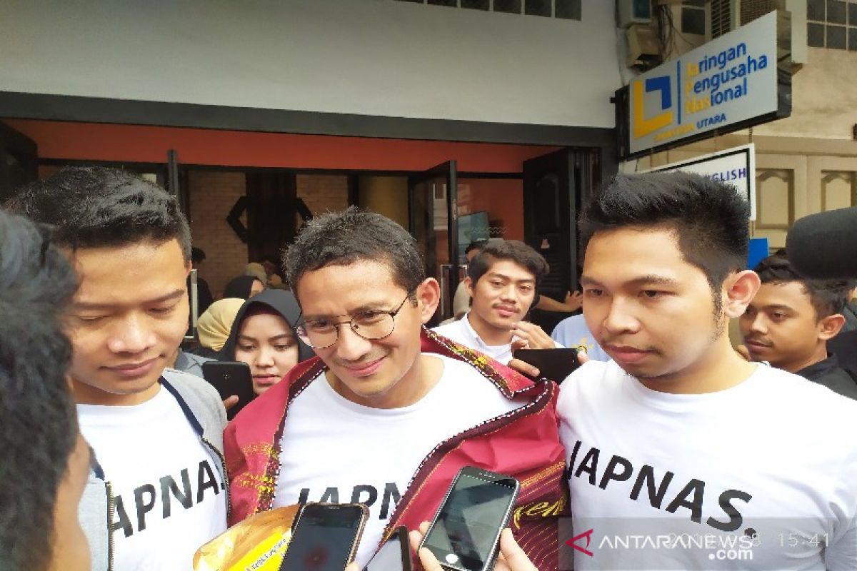 Sandiaga Uno  minta generasi muda tingkatkan kreativitas